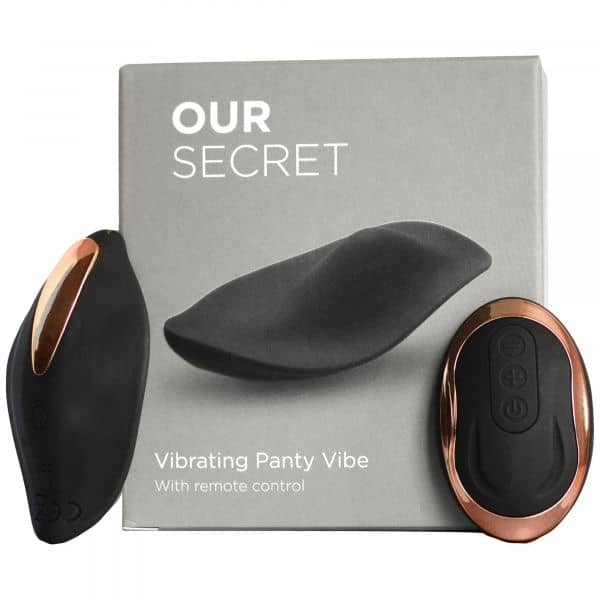 Secrets Vibrating Panties 5 Function Vibrating Thong with Lace and