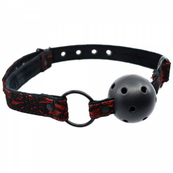 Dream Toys Blaze Ball Gag Black - Ball Gag