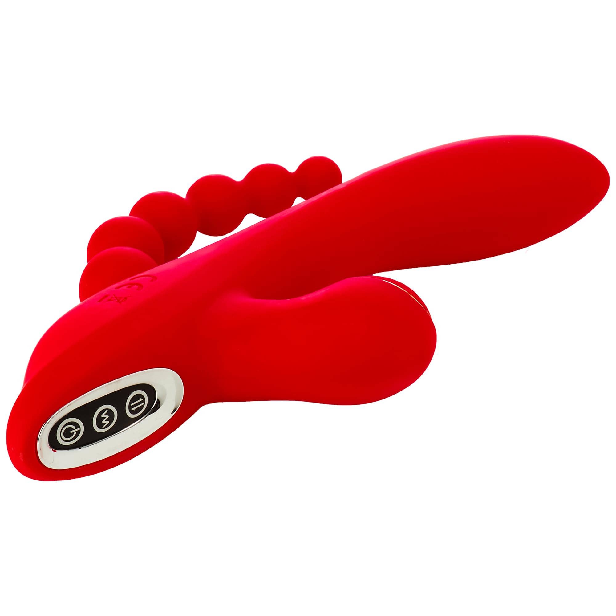 Buy Red Revolution Anna - Rabbit vibrator by Dream Toys