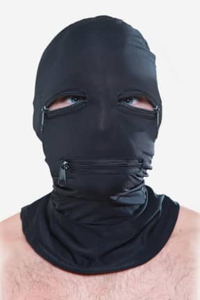 Blindfolds Zipper Face Hood