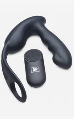 Prostate massagers Milking And Vibrating Prostate Massager And Harness 7 Speeds